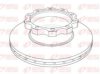KAWE NCA1221.20 Brake Disc